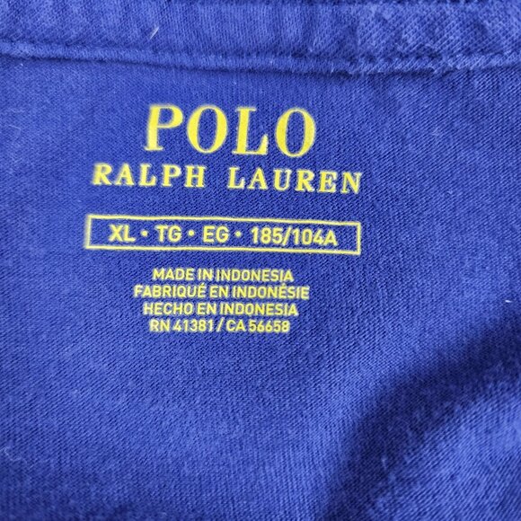 SOLD OUT POLO Ralph Lauren Hoodie Mens XL Blue Multi Striped Pullover - Picture 3 of 7